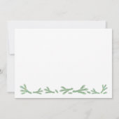 第1回クリスマスカップル写真フラットカード (裏面)