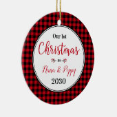 第1回クリスマスナポピー写真 セラミックオーナメント (右)