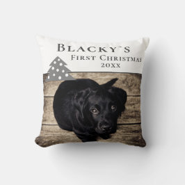 第1回クリスマスパピーペットツリー写真クリスマス クッション