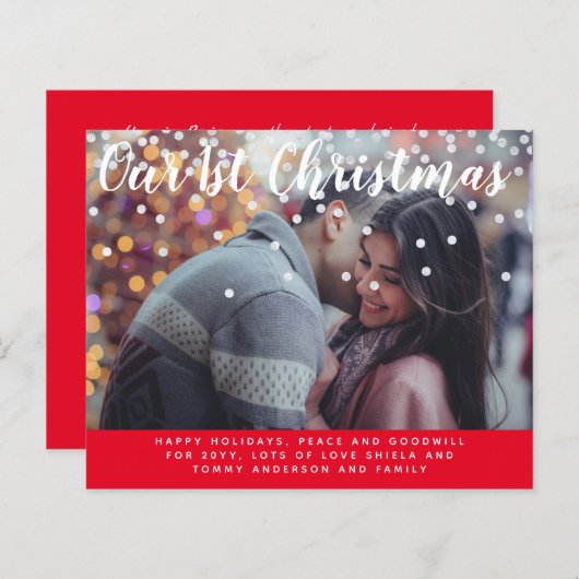 第1回クリスマスフォトイヤーのレビュー (正面/裏面)