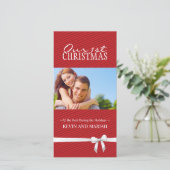 第1回クリスマスフォトカード シーズンカード (スタンド正面)