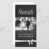 第1回クリスマスフォトカード シーズンカード (正面/裏面)