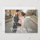 第1回クリスマスホリデー新結婚規カップル写真 シーズンカード (正面)