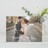 第1回クリスマスホリデー新結婚規カップル写真 シーズンカード (スタンド正面)