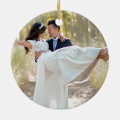 第1回クリスマスミセス・フォト・ポインセチアフローラ セラミックオーナメント (裏面)