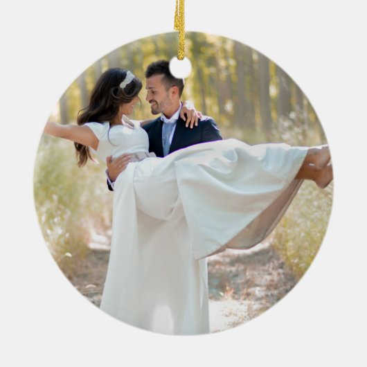 第1回クリスマスミセス・フォト・ポインセチアフローラ セラミックオーナメント (裏面)