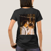 第1回クリスマスミセス・白黒金ゴールドT-Shir Tシャツ (裏面)