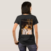 第1回クリスマスミセス・白黒金ゴールドT-Shir Tシャツ (裏面フル)