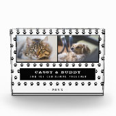 第1回クリスマス一緒に猫の犬の手2 フォトブロック (正面)