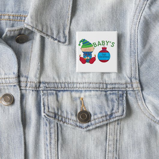 第1回クリスマス小妖精や小人Tシャツ&ギフト 缶バッジ (インサイチュ)