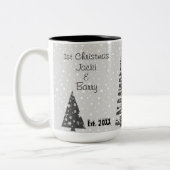 第1回クリスマス新婚フェスティバルクリスマスツリー ツートーンマグカップ (左)