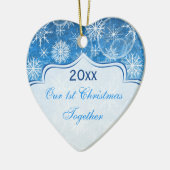 第1回クリスマス記念オーナメント セラミックオーナメント (左)