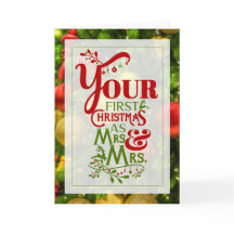 第1回クリスマス・レズビアン・ライフ・パートナーズ夫妻