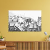 第1回グローブシアターまたはバラシアター キャンバスプリント (インサイチュ (リビング))