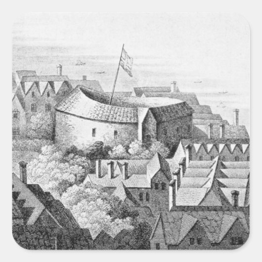 第1回グローブシアターまたはバラシアター スクエアシール (正面)