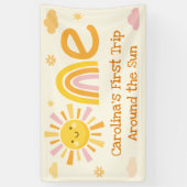 第1回サンバースデーのまわりにタパーティーへようこそ 横断幕 (縦)