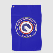 第1回シアターの維持コマンド ゴルフタオル (正面)