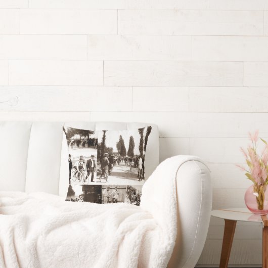 第1回ツアー・ド・フランス受賞者モーリス・ガリン・コラージュ クッション (ソファ)