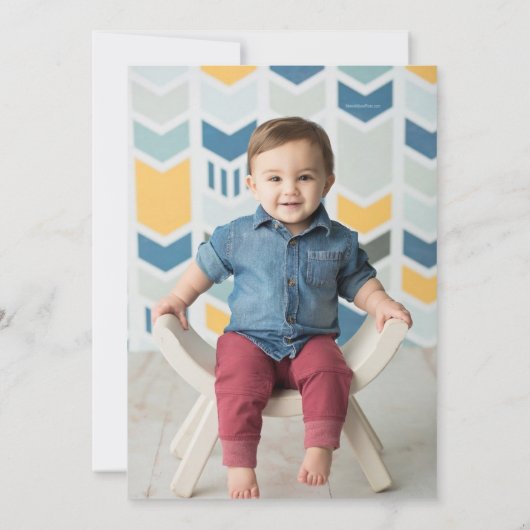 第1回ディーノ誕生日パーティー 招待状 (裏面)