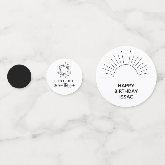 第1回トリップのまわりにザ・サンカスタム3 – フォトミニマリスト コンフェッティ (裏面)