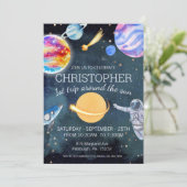 第1回トリップウォーター色宇宙1stバースデーボーイ 招待状 (スタンド正面)