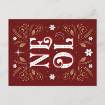 第1回ニューエルクリスマスポストカード