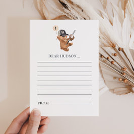 第1回バースデーベースボールベア – タイムカプセルカード シーズンカード