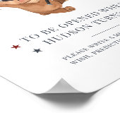 第1回バースデーベースボールベア – タイムカプセルポスター ポスター (角)