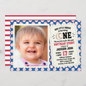 第1回バースポーツフォトベースボールルーキーブルー 招待状 (正面/裏面)