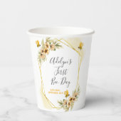 第1回ビーデイガール・ボタニックホワイト紙杯 紙コップ (裏面)