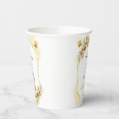 第1回ビーデイガール・ボタニックホワイト紙杯 紙コップ (左)