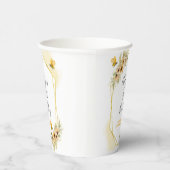 第1回ビーデイガール・ボタニックホワイト紙杯 紙コップ (右)