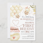 第1回ビーデイハニービーファースト招待状 招待状 (正面)