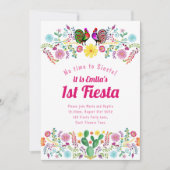 第1回フィエスタ誕生日で女子フォークアートシノリータ 招待状 (正面)