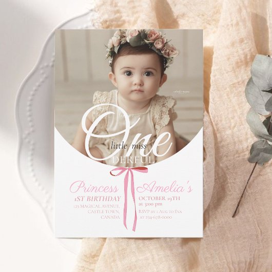 第1回フォトミニマリストボウエレガントバースデーパーティー 招待状