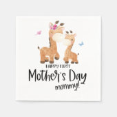 第1回マザーズ・デイ・キリン スタンダードカクテルナプキン (正面)