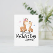 第1回マザーズ・デイ・キリン ポストカード (スタンド正面)