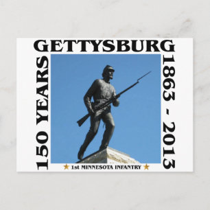 第1回ミネソタ歩兵 – 150th Gettysburg ポストカード