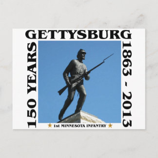 第1回ミネソタ歩兵 – 150th Gettysburg ポストカード