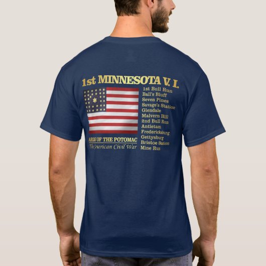 第1回ミネソタ・ボランティア歩兵(BH) Tシャツ (裏面)