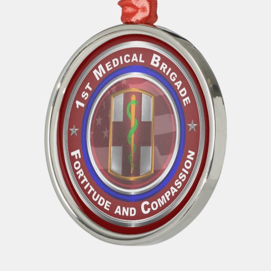 第1回医務旅団記念クリスマス メタルオーナメント (左)