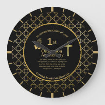 第1回叙勲記念日の司祭パーソナライズされた