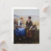 第1回悲嘆(死別悔やみや弔慰) カード (正面/裏面インサイチュ)