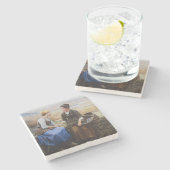 第1回悲嘆(死別悔やみや弔慰) ストーンコースター (横)