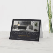 第1回新住宅祝賀モダンインテリア シーズンカード (正面)