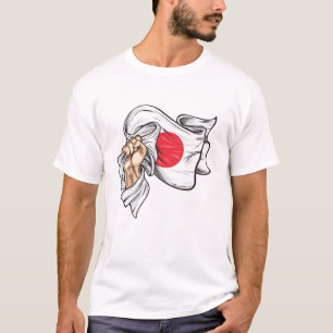 第1回日本Tシャツ国旗を掲げている Tシャツ