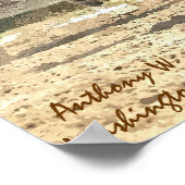 第1回水彩画ポスター ポスター (角)