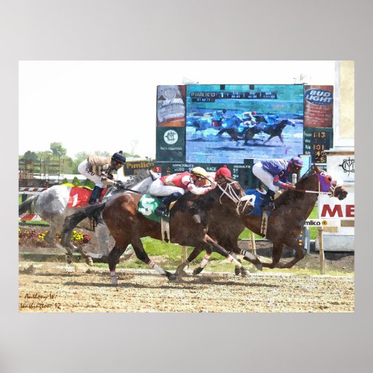 第1回水彩画ポスター ポスター (正面)