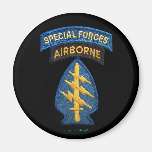 第1回特殊部隊flash vetイラク磁石vfw マグネット (正面)