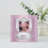 第1回生誕祭パーティーガールピンクシルバースター 招待状 (スタンド正面)